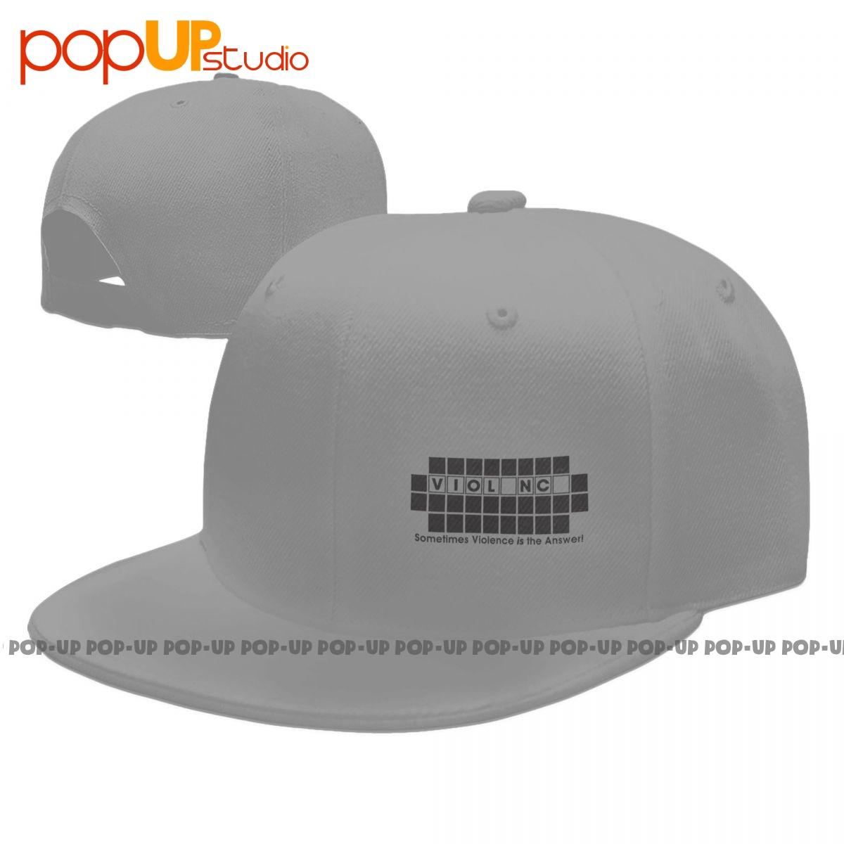 

Иногда насилие - это ответ Забавные бейсболки Snapback Caps