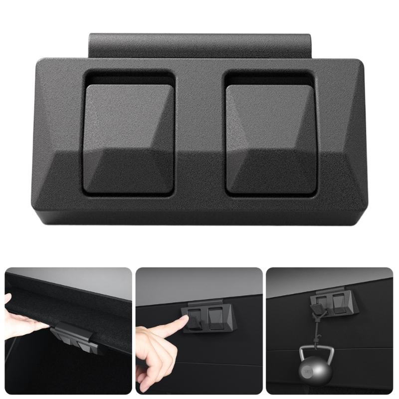 Invisible Glovebox Storage Hooks ABS Glovebox Lid Hook Hanger Seamless Integration Car Interior Organizer