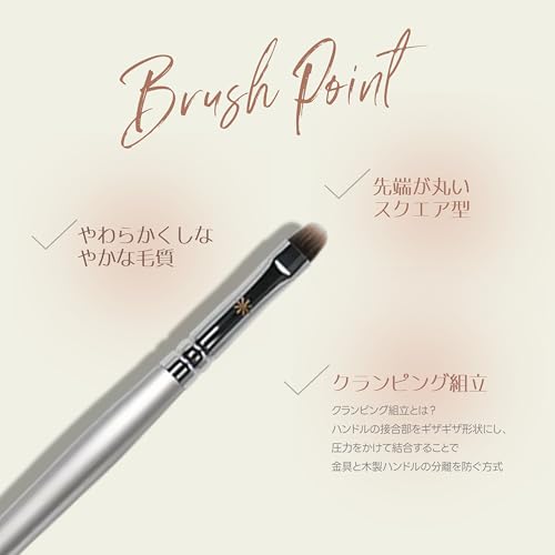 Picasso PROOF 14 Concealer & Eyeliner Brush | Create Lines and Dots with Ease with This Ultimate Multi-purpose Precision Brush | Authentic Korean Cosm