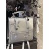 Sparkling Star Silver Backpack Niche Fashion Casual Ladies Backpack Versatile