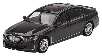 MINI GT Scale BMW Alpina B7 xDrive In Duravit Gray Finished Product 1/64 Metallic, Left-hand Drive,