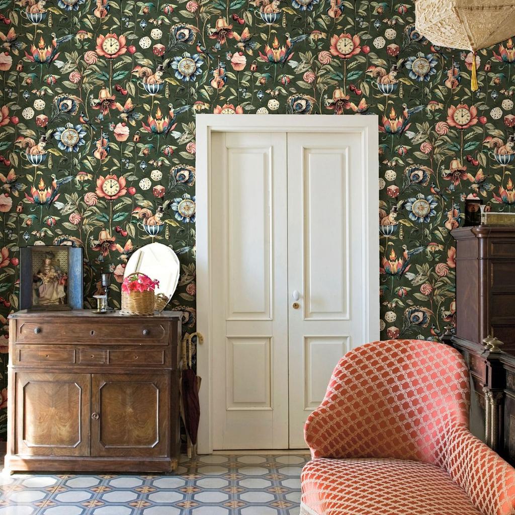 Holden Décor Curious Creatures Textured Wallpaper