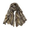 Autumn Winter Men Scarf Cotton Linen Striped Scarves Warm Neckerchief Pashmina Casual Male Accessories Bufandas Shawls