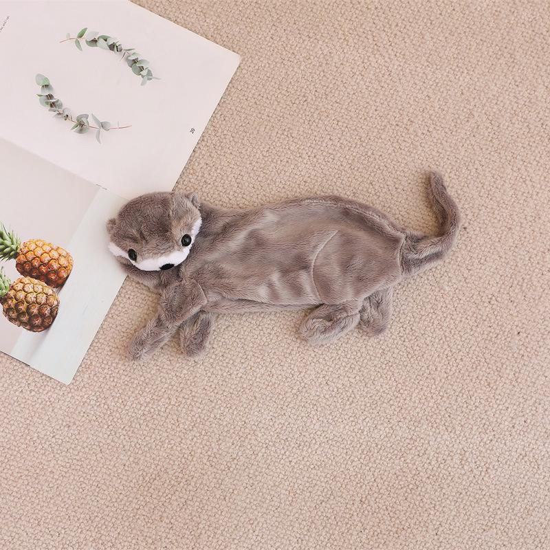 Adorable Otter Plush Doll Pillow - Perfect Animal Ornament & Children's Birthday Gift