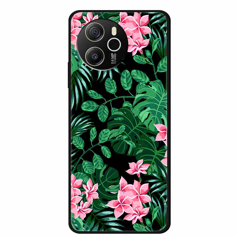 Coque For Blackview Shark 8 Case Cute Cartoon Black Silicone Soft Phone Cases For Blackview Shark 8 Back Cover Case Shark8 Funda