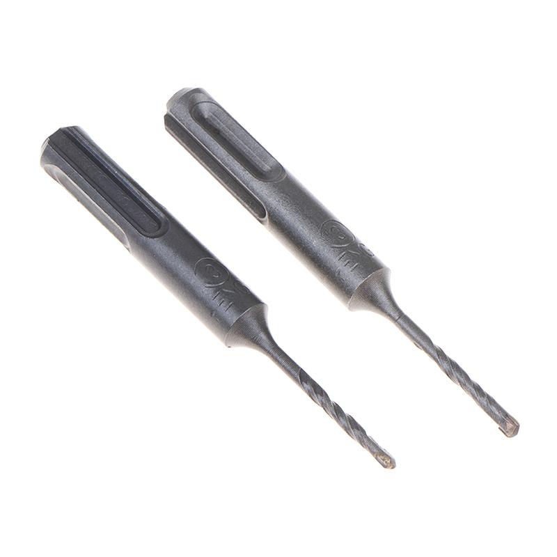 2/4/10Pcs 3Mm Concrete Sds Plus Drill Bit 85Mm Cutters Electric Hammer Drill Bit Cross Tips Round Shank