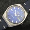 VINTAGE SEIKO 5 AUTOMATIC 6349A JAPAN MENS BLUE COLOR DIAL WATCH a701270-5