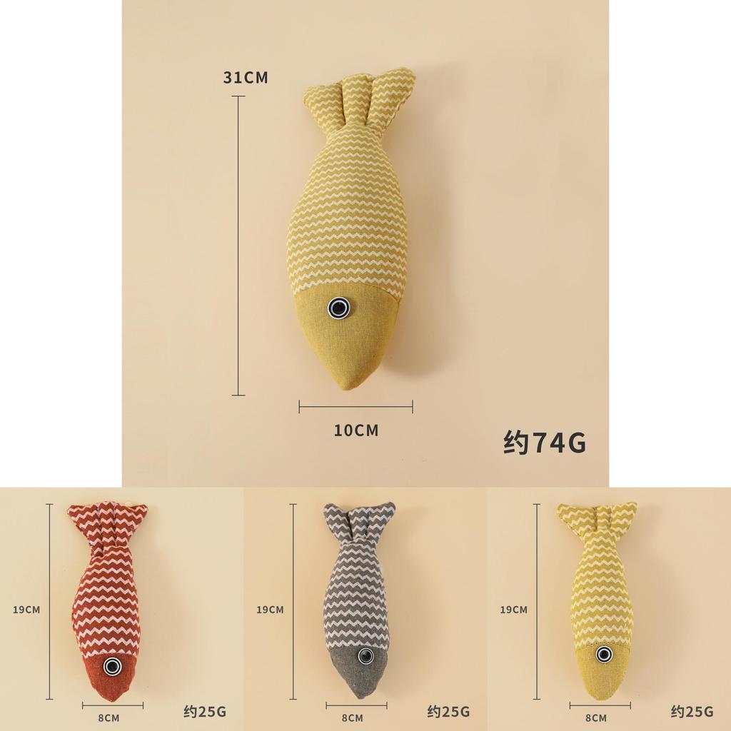 Juguete Masticable para Gato con Catnip y Material de Felpa para Jugar y Salud Dental