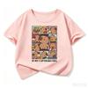 Kawaii Shirt Capybara Grafik Kinder T-Shirts Sommer Kurzarm Cartoon Tier Jungen Mädchen Kleidung Oberteile Y2K Kinder