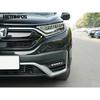 Front Upper Grille Racing Grill Strip Cover Molding Trim For Honda CR-V CRV    Carbon Fiber Accessories Car Styling
