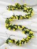 Silk Roses Artificial Flowers Garland For Wedding Season Home Room Decoration Spring Autumn Garden Arch DIY Gift Fake Plant Vine