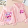 Zip Up Sweatshirts Saja Boys Kpop Demon Hunters Hoodie Children Clothes Kid Girl Boy Sweatshirt Zipper Hoody Baby Top