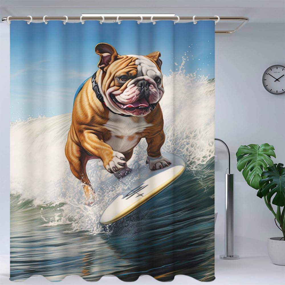 Black Cat Shower Curtain for Bathroom Bathtub,Cat Shower Curtain for Bathroom with Fabric Shower Curtains Set Waterproof