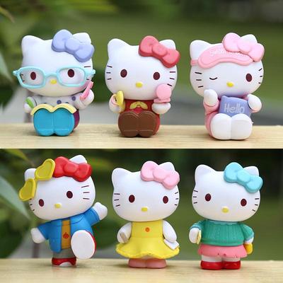 Anime Kitty Cat Doll Blind Box - Cute Heart Decoration Ornament for Desktop, Room, or Car