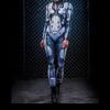 3D Digital Printing Stage Costumes for Adults Halloween Event Carnival Themed Party Cosplay Costume Role-playing Game Jumpsuit