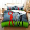 Set Biancheria da Letto Alan Becker Singolo Twin Full Queen King Size Set Letto Aldult Ragazzi Camera da Letto Copripiumino Set Stampa 3D Gioco Be