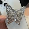 3D Silver Planet Love Heart Mirror Metal Bracket Phone Grip Tok Holder For iPhone Accessories Finger Ring Stand Gift