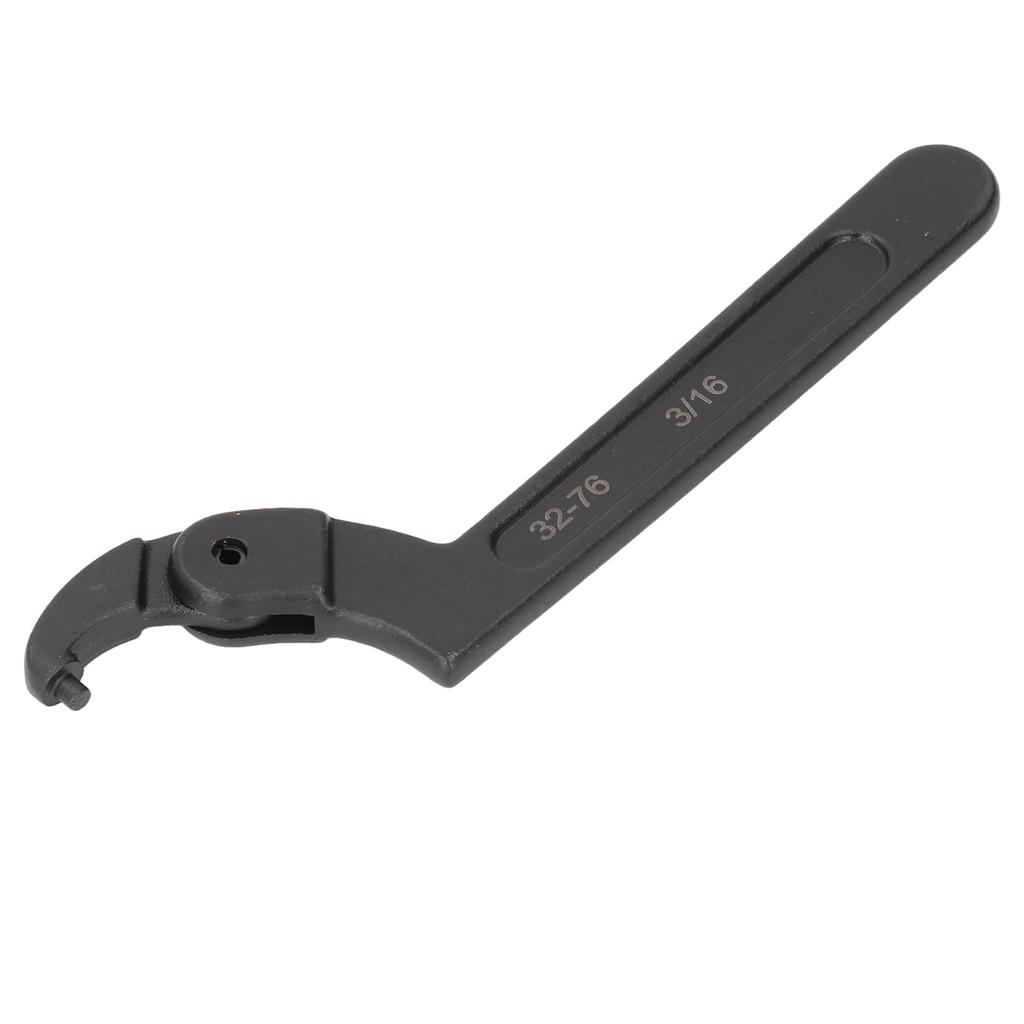 C Stiftschlüssel Verstellbar 1 14 bis 3 Zoll Rundkopf CRV Hakenschlüssel für Fahrzeug Mechanische Ausrüstung