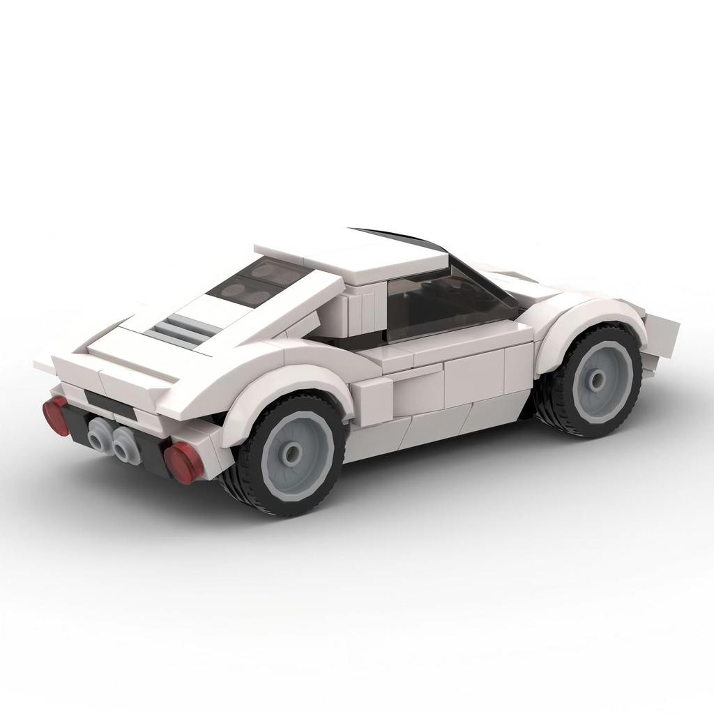 MOC-8648 Ford GT40 Domestic Car Building Blocks Educational Toy Car Boy Gift