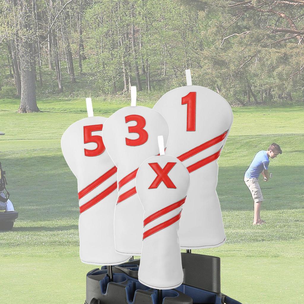 Cross-Border Golf Club Head Covers: Digital Stripe Design