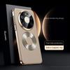 Luxury Vegan Leather Case for Huawei Mate 80 Pro Max 80 Pro 70 Pro + Mate 60 Pro Double Ring Magnetic Lens Protection Cover
