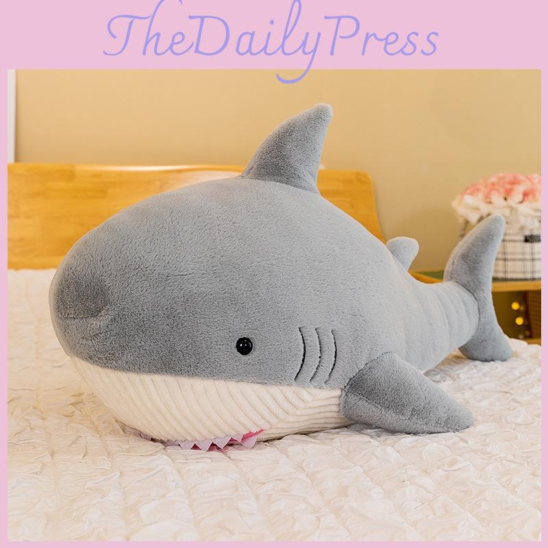 Shark Plush Dolls With Bright Colors For Gift For Kids And Collectors Gift