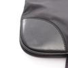 Used PRADA Shoulder Bag Nylon leather Black Used Women