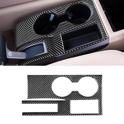 Painel Decorativo Adesivo Decalque Capa para Porta-Copos de Câmbio de Carro para Honda CRV 2007-2011 Acessórios de Interior Automotivo Fibra de Carbono
