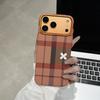Carbon Fiber Texture Phone Case IPhone 15 16 17 Pro Max Full Body Matte Shockproof Cover With Magnetic Anti-Fingerprint