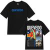 QUEVEDO EL BAIFO Album 2026 Tour Stampa Maglietta Uomo Donna Moda Maglietta Estate Cotone Casual Larga Sovradimensionata Hip-hop Magliette