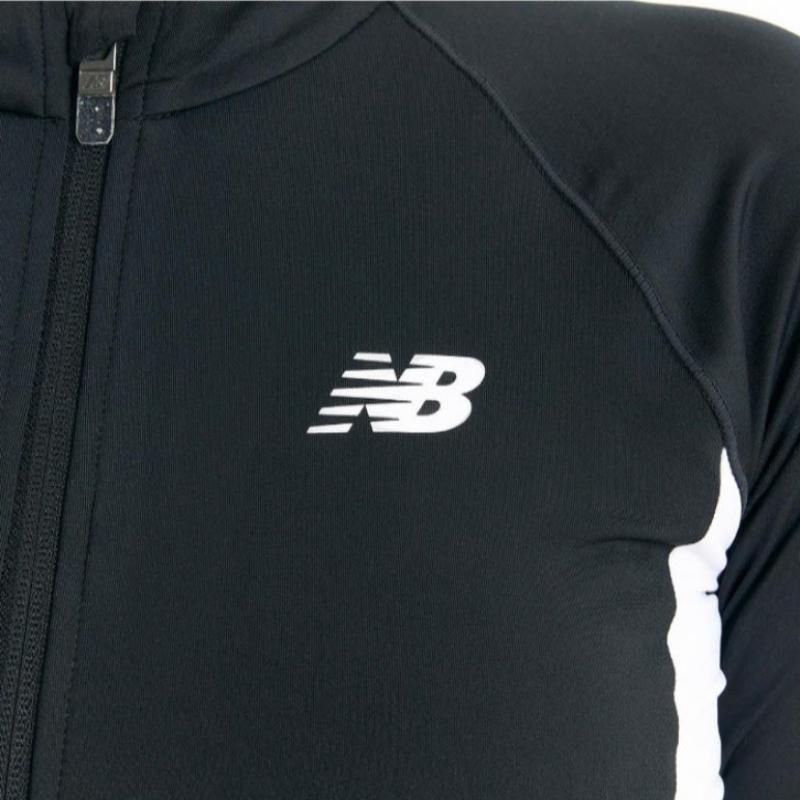 New Balance RaSh Guard Kqj Nbmde2w702 19 Women S eSSential Zip Up RaSh Guard  Slim