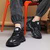 2025 autumn new men's mesh breathable dad shoes platform Darth Vader sports trendy shoes casual shoes