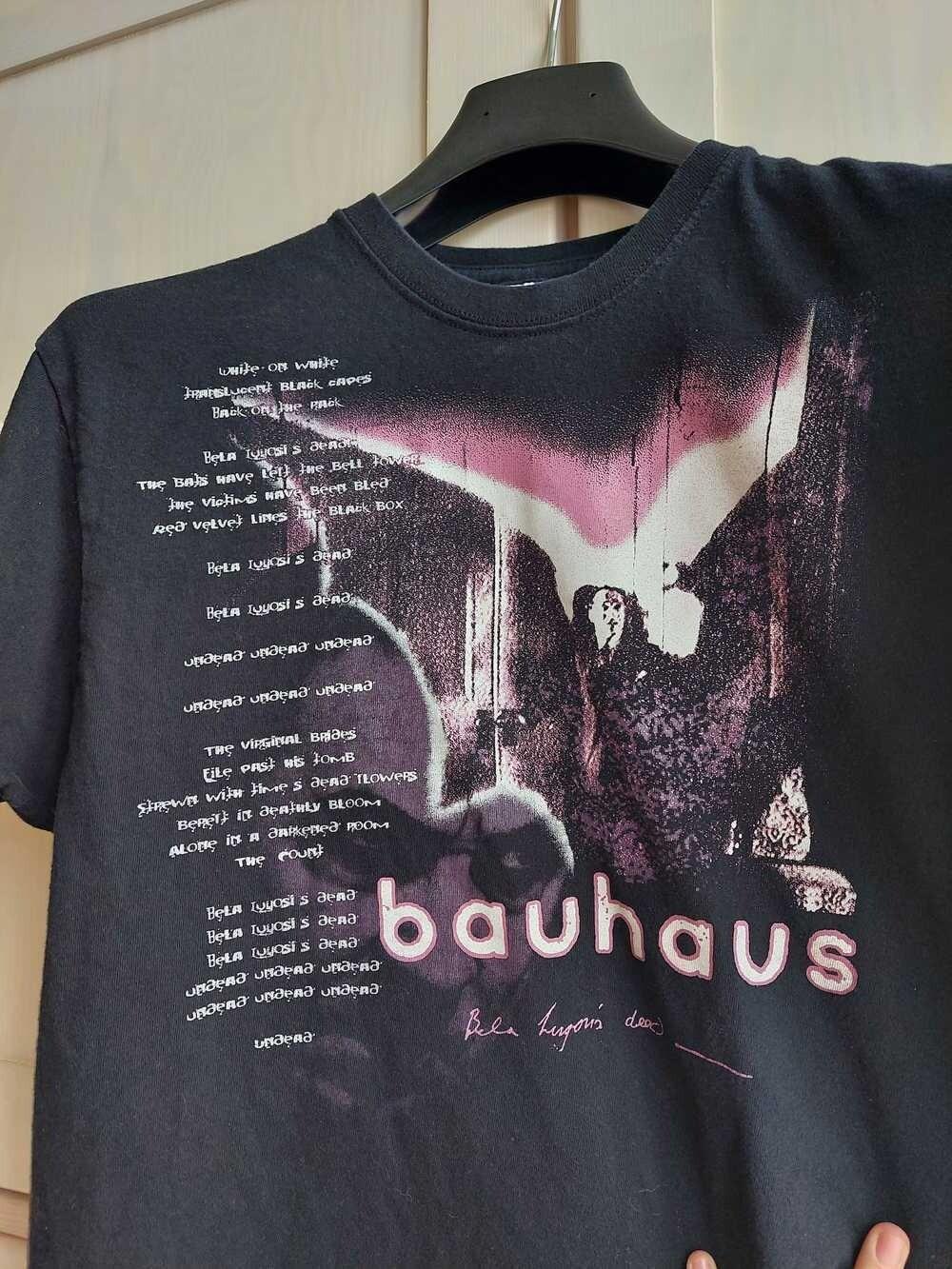 Bauhaus Bela Lugosi Dead Basic Black Short Sleeve Unisex Tshirt Reprint KH6763 M