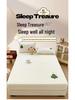 Spring & Summer Chenille Embroidery Quilted Fitted Sheet Mattress Protector