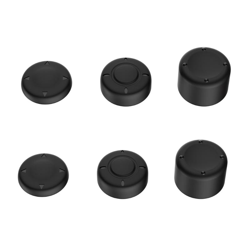 

Double Height Silicone Joystick Caps Sweat Resistant Ergonomic Designs Soft Silicone Thumbstick Caps for Switch2 Controllers 1