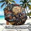Custom Name Personalized ONE PIECE Print Umbrella, Auto Open Close, 8‑Rib Sturdy Frame, Commute Camping Hiking Use, Birthday Gift