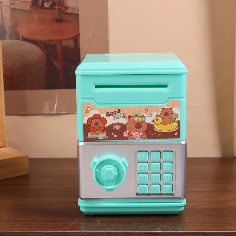 1 Piece Kawaii Kapibala Creative Savings Bank Children'S Storage Piggy Bank Girl Heart Cute Toy Birthday Gift