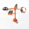 Solar-Powered Bird Repellent: Reflective Pinwheel with Smart Voice and Anti-Bird Spikes for Outdoor Use