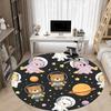 1PC Space Bears Chair Carpet for Office, Indoor Non-Slip Washable Carpet, Soft Comfortable Mat For Office Room Yy250930194