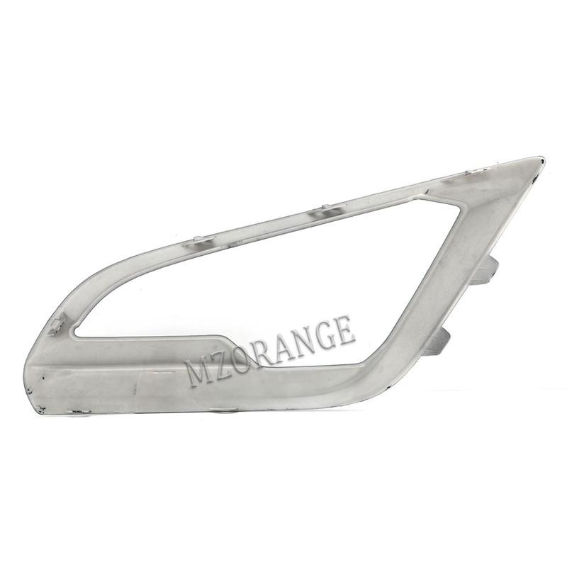 For Ford Ecosport 2018 - Car Front Foglight Cover Fog Lamp Head Light Decoration Frame Sticker Trim Styling Accessories