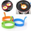 8X Silicone Ring Fried Egg Mold Nonstick Pancake Ring Molds Heat Resistant Multi-function Portable Creative for Cooking DIY Tool