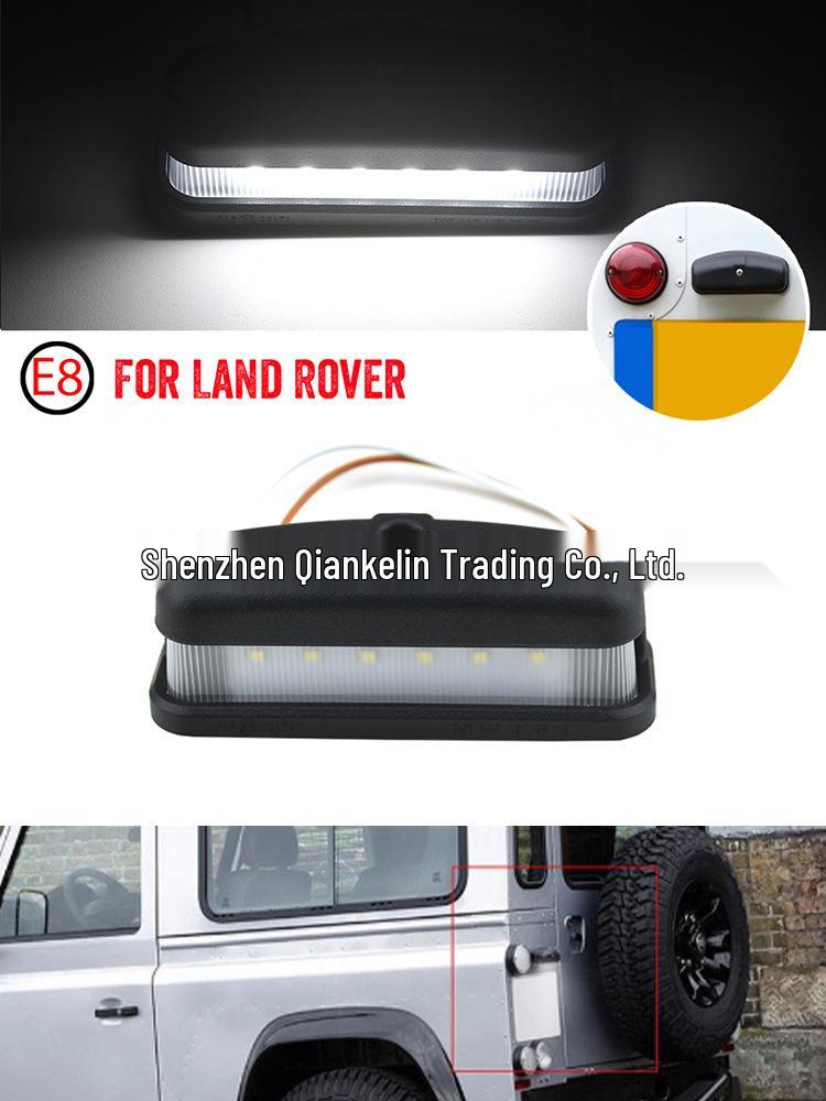Éclairage de plaque d'immatriculation LED pour Land Rover Defender 90/110 (1990-2016)