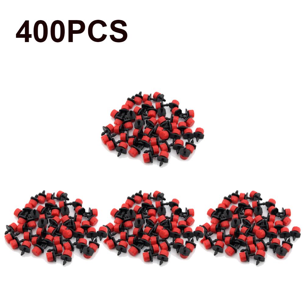 100-500PCS Garden Micro Drip Irrigation Sprinkler Water Dripper Plants Greenhouse Auto Watering System Nozzle Sprayer Sprinkler