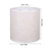 1Pcs Linen Lampshade Cloth Ceiling Pendant Lamp Shade for Living Room Bedroom Eye-Friendly Light Diffusion Insect Protection