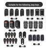 Compatible Jeep Key Case for Compass, Renegade, Cherokee, Grand Commander, Grand Cherokee