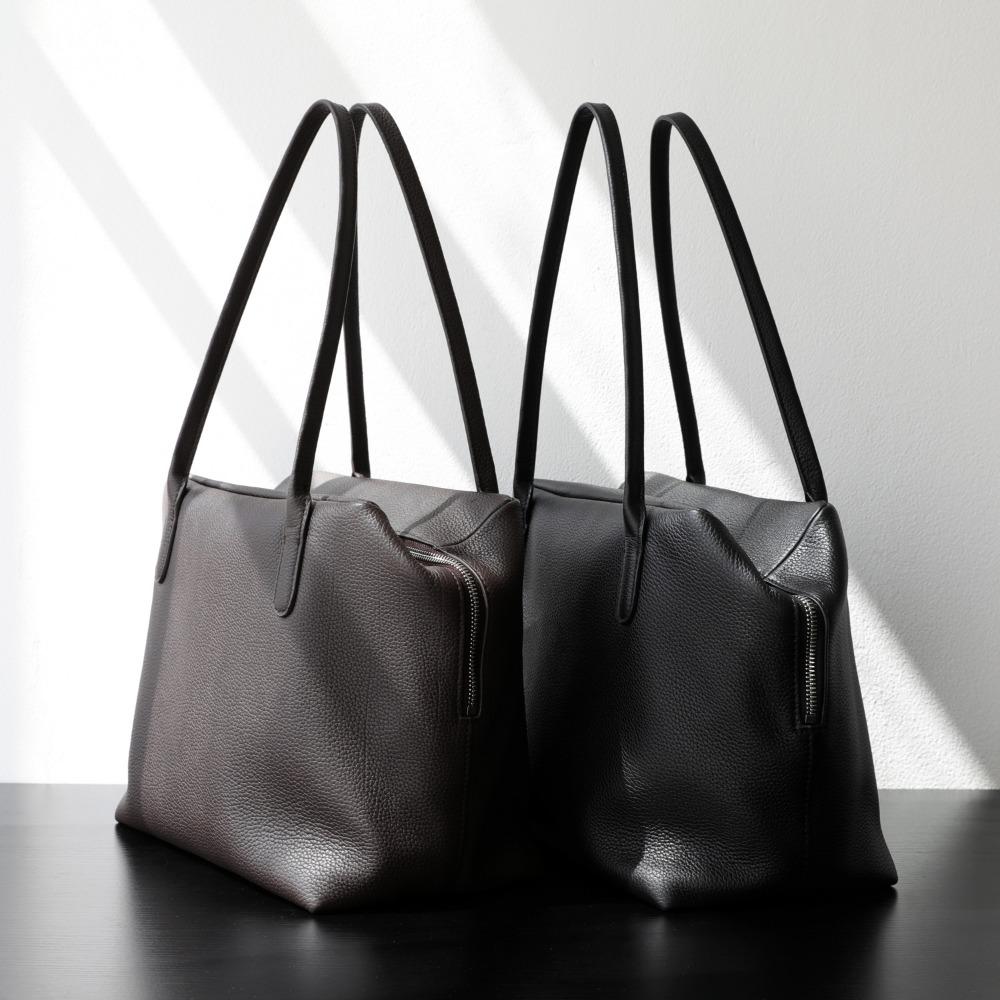 Niche Light Luxury High-end Imported First-layer Cowhide Underarm Bag Minimalist Loose Lazy Single Shoulder Simple Handbag