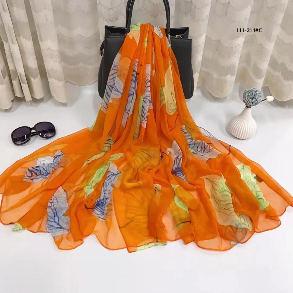 New Floral Bandanas Silk Scarf Women Headband Accessories Handkerchief Neckerchief Fashion Neck Scarfs Satin Ladies Foulard 2024