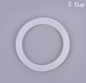 Coffee machine silicone sealing rings, leak-proof replacement parts (3-pack) белый