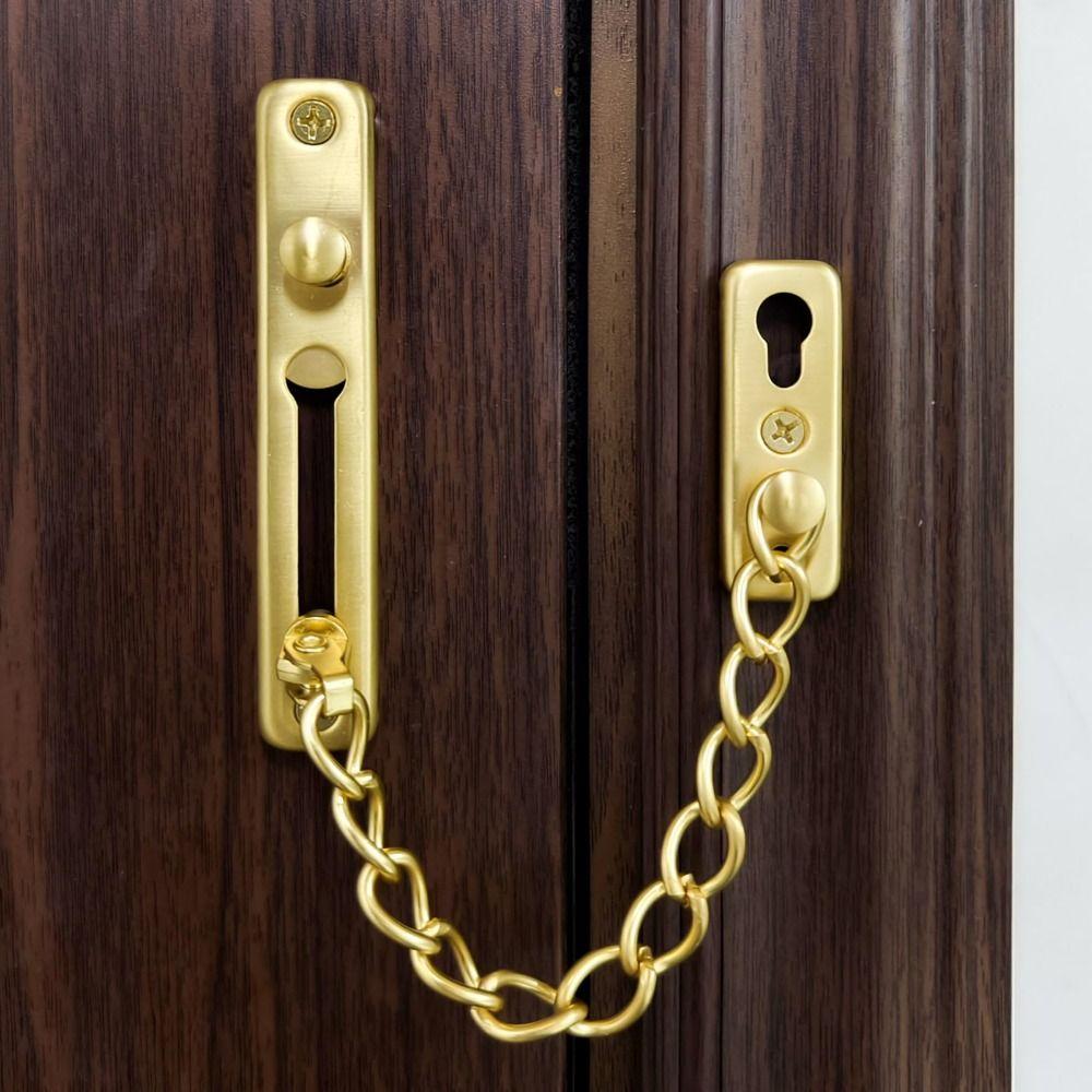 Guard Against Theft Security Chain Guard No-drill Anti Theft Press Lock  Sliding Window