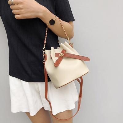 Borsa da Donna Studente a Spalla Singola con Catena Borsa a Tracolla Borsa a Secchiello da Donna Piccola Borsa Quadrata